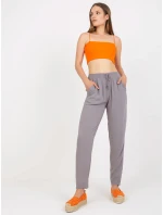 Kalhoty D73761M61869L šedé Kalhoty D73761M61869L šedé