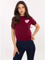 Jumper IT SW 93007.26 bordó