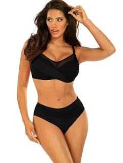 Dámské dvoudílné plavky Fashion 18 S940FA18-19 černé - Self