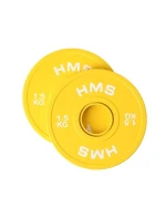Olympijský nárazník 2x1,5 kg žlutá deska HMS CBRS15