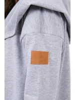 Dlouhá pláštěnka s kapucí šedá Dlouhá pláštěnka s kapucí šedá