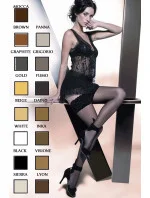 Punčochy samodržící Michelle 01 - Gatta