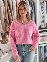 Dámská oversize halenka FLOFLY růžová FashionStreet RY2784