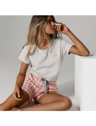 Pyžamo Atlantic NLP-497 kr/r S-2XL Pyžamo Atlantic NLP-497 kr/r S-2XL