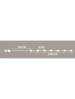 DRÁTĚNÉ SVĚTLO GIRLANDA 240 VEDL VÍCEBAREVNÝ