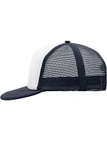 Daiber MB 6207 5 panelová síťovaná kšiltovka 03.6207 white/navy