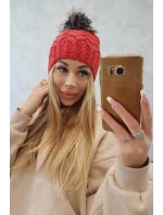 Fleecová čepice Daria K217 malpberry