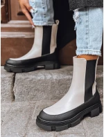 Dámské boty FROSTFALL beige FashionStreet ZY0355