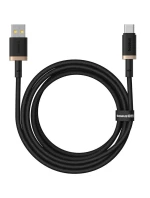 Baseus Dura USB-Type C 60W 2m kabel (černý/zlatý)