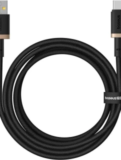 Baseus Dura USB-Type C 60W 2m kabel (černý/zlatý)