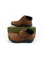 Dětská zimní kotníková obuv Keen Junior Kootenay voděodolná hnědá