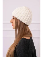 Dámská čepice Rebeka K345 ecru