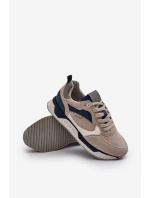 Pánské tenisky s paměťovou pěnovou podrážkou Big Star NN174348 Šedé