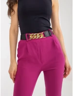 DHJ kalhoty SP 13165.20 fialová