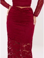 Sukně MI SD G9137.16P bordó Sukně MI SD G9137.16P bordó