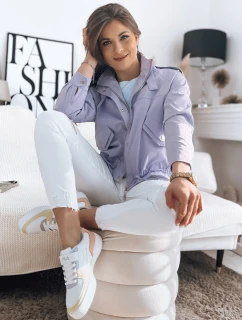 Dámská bunda bomber SISI fialová FashionStreet TY3426