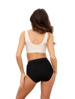 Dámské kalhotky Fiore maxi black - ITALIAN FASHION