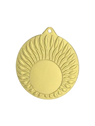 Obecná zlatá medaile s místem pro emblém 25 mm - ocel