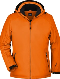 Daiber JN 1053 Dámská 3-vrstvá zimní softshellová bunda 02.1053 dark orange