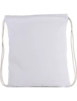 Kimood KI 0147 Sportovní vak z bio bavlny 19.0147 white Kimood KI 0147 Sportovní vak z bio bavlny 19.0147 white