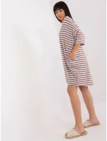 Tunika EM TU 890.13 bílo-hnědá