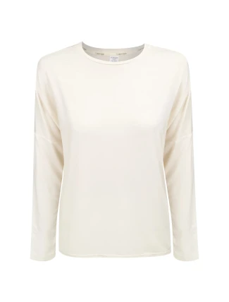 Dámské Tričko s dlouhým rukávem QS6332E-101 - Calvin Klein
