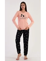 Dámské pyžamo dlouhé Let me sleep Dámské pyžamo dlouhé Let me sleep