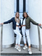 HERA FashionStreet dámský tmavě modrý bomber TY3784