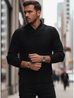 Pánský černý svetr FashionStreet WX2256z