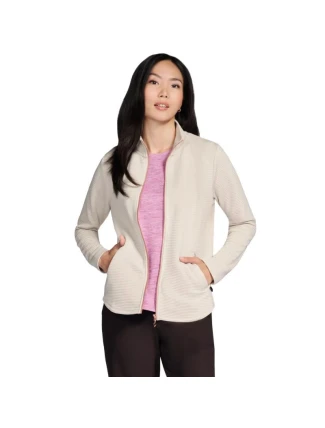 Skechers The Hoodless Hoodie GoWalk Shine Jacket JA78-NTTN Beige L