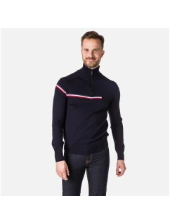 ROSSIGNOL Major 1/2 Zip pulovr námořnická modrá