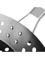 GRILOVACÍ PÁNEV SE SKLOPNOU NEPŘILNAVOU RUKOJETÍ ČERNÁ