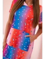 Dámské šaty na ramínkách s ozdobnými sponami béžová