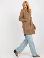 Dámský kabát MBM EN 19905 1.96P světle hnědá - FPrice Dámský kabát MBM EN 19905 1.96P světle hnědá - FPrice