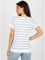 Halenka RV BZ 8619.94 bílá a tmavě modrá