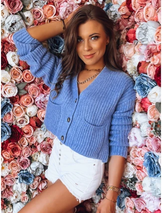 SISTERS dámský svetr modrý FashionStreet MY1963z