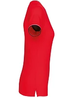 Kariban K 394 Dámské piqué tričko s V výstřihem 20.K394 red/navy/white Kariban K 394 Dámské piqué tričko s V výstřihem 20.K394 red/navy/white
