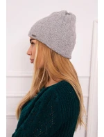 Čepice Agata K222 světle šedá