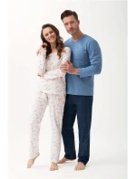 Pyžamo Luna 804 long/r M-2XL Z24 pánské