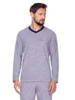 Pánské pyžamo 592 grey plus - REGINA
