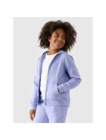 Dívčí mikina s kapucí 4F Junior 4FJWMM00TSWSF1315-32S