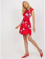 Dámské šaty LK SK 508939 červené Dámské šaty LK SK 508939 červené