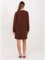 MJ SK šaty H4210.66 hnědé