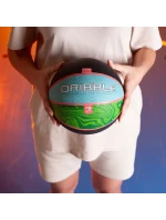 Basketbalový míč Meteor Dribble modrý/zelený