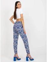 Dámské kalhoty D73770M61869J tmavě modré - FPrice