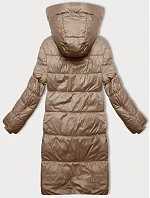 Dámská zimní bunda s kapucí Glakate cocoa (LU-238001#) Dámská zimní bunda s kapucí Glakate cocoa (LU-238001#)