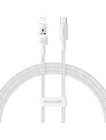 Baseus Gem USB C-IP kabel 20W 1m (bílý)