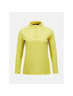 Dámská mikina PEAK PERFORMANCE W Discover Midlayer, žlutá