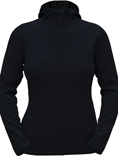 Stedman Lux Knit Fleece Jacket Women Dámská pletená fleecová bunda s kapucí 05.5560 blue midnight heather