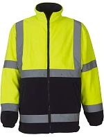 Yoko HVK 08 Hi-Vis Fleecová Bunda 79.VK08 hi vis yellow/navy Yoko HVK 08 Hi-Vis Fleecová Bunda 79.VK08 hi vis yellow/navy